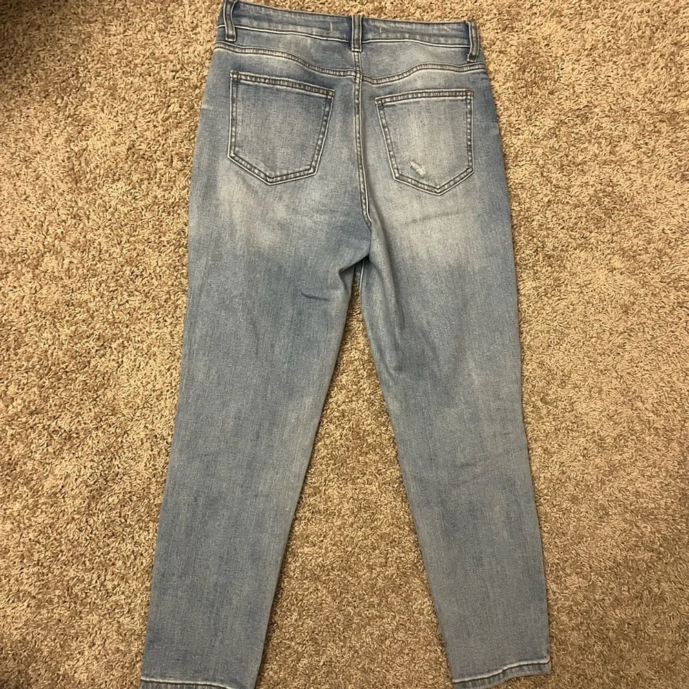 Euina High Waisted Distressed Jeans - Picture 2 of 6